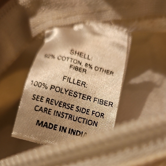 Four Hands Black and Cream Striped Throw Pillow - Picture 3 of 3